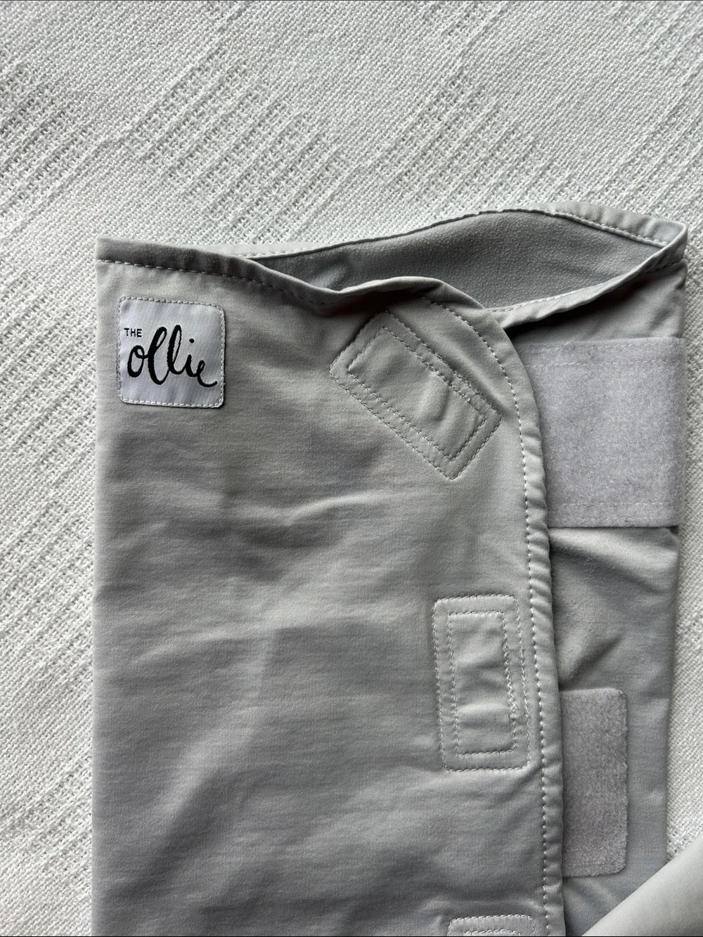 The Ollie Swaddle wrap Gray